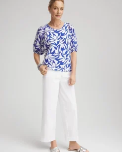 Lightweight Relaxed Straight Cropped Pants