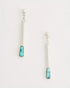 Linear Drop Earrings
