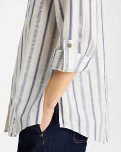 Linen-Cotton Utility Tunic