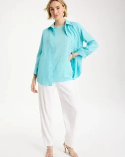 Linen Dolman Tee