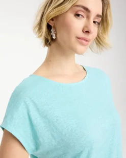 Linen Dolman Tee