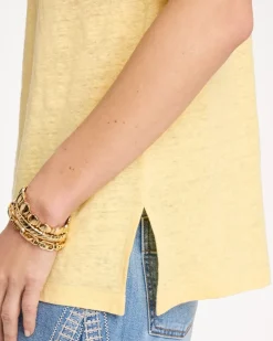 Linen Dolman Tee