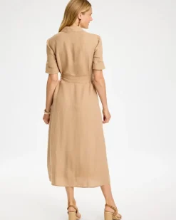 Linen Safari Shirtdress