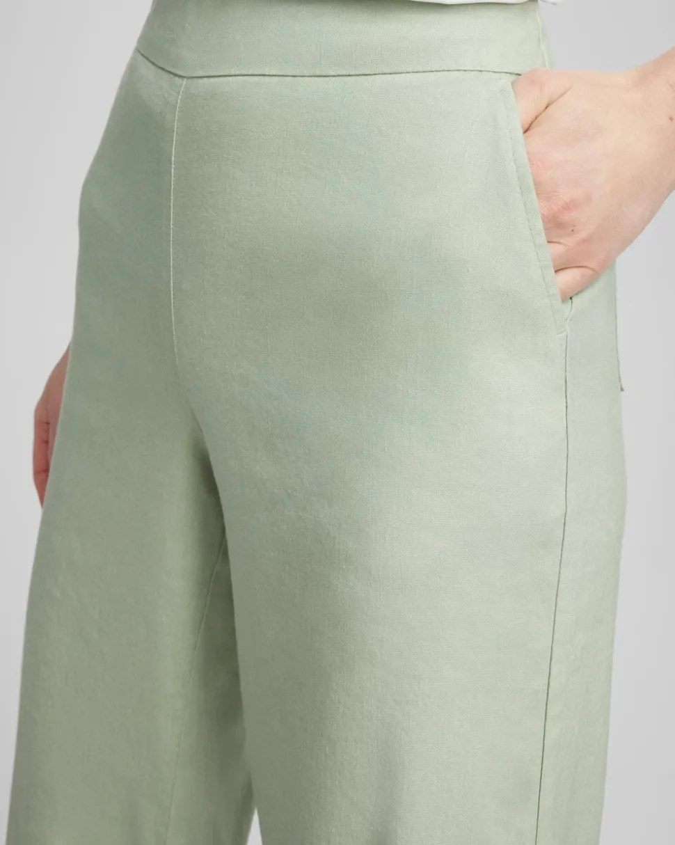 Linen Stretch Relaxed Pants