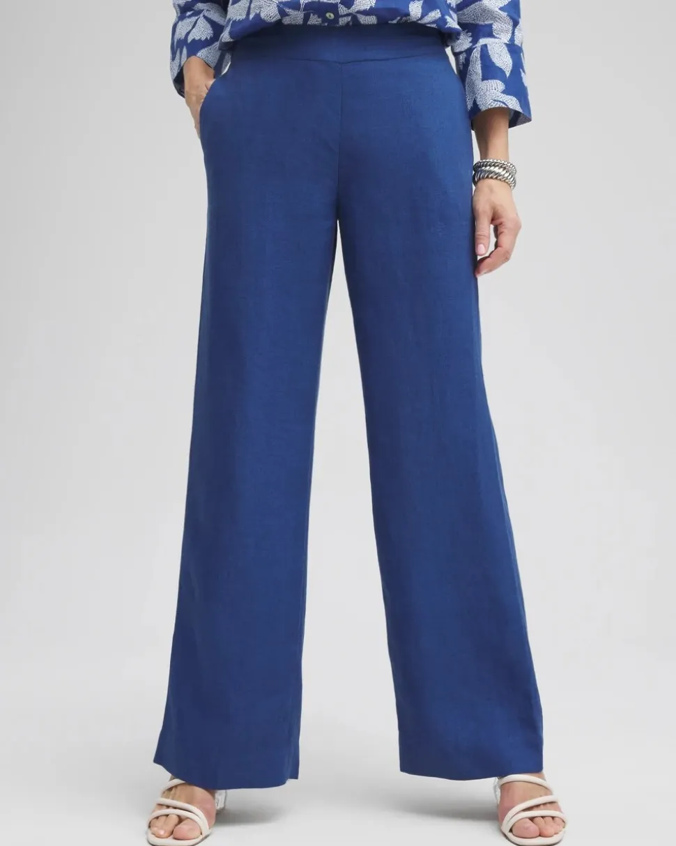 Linen Trouser Flare Pants