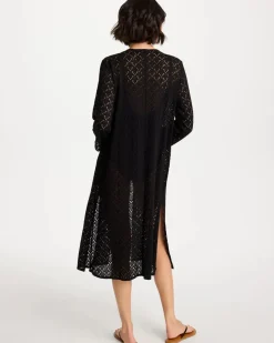 Long Knit Swim Cover-Up