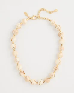 Marbled Resin Necklace