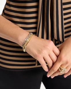 Mixed-Metal Magnetic Bracelet