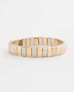Mixed Metal Watch Band