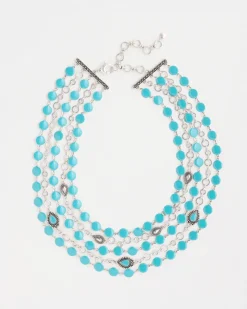 Multi-Strand Bib Necklace