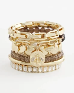 Neutral Link Charm Bracelet