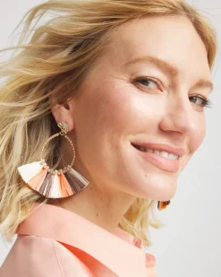 No Droop® Raffia Seed Bead Earrings