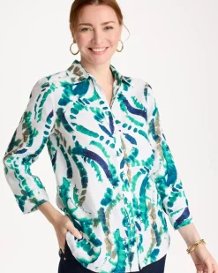 No Iron™ Athena Dye Linen Shirt