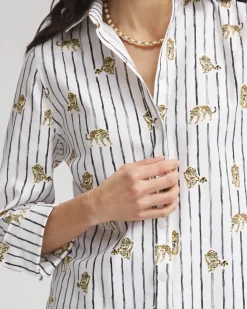 No Iron™ Leopard Graphic Shirt