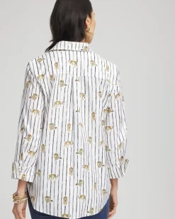 No Iron™ Leopard Graphic Shirt