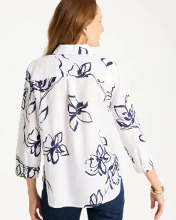 No Iron™ Linen Amalfi Shirt