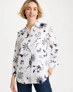 No Iron™ Linen Beach Shirt