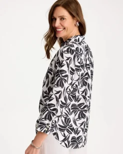 No Iron™ Linen Palm Shirt