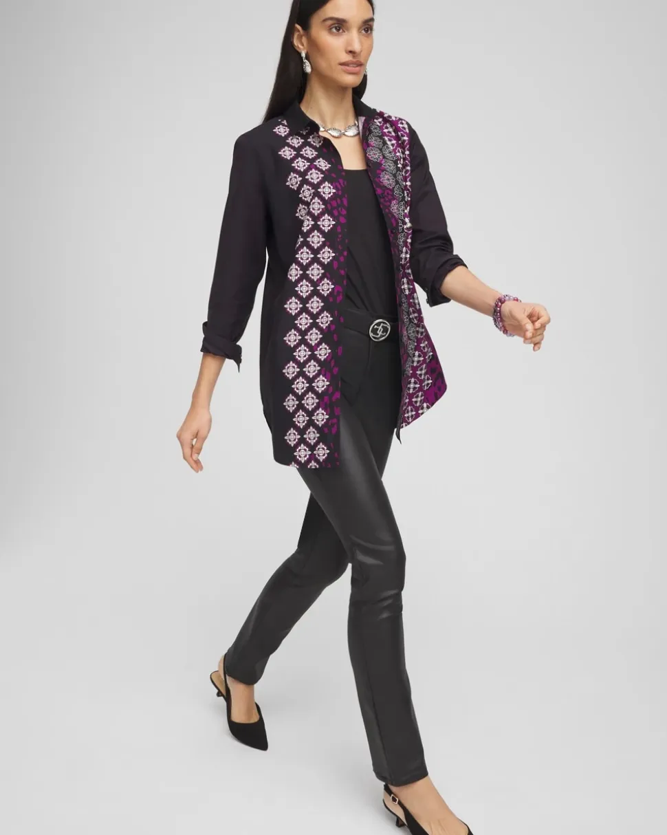No Iron™ Medallion Stretch Tunic