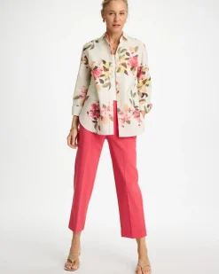 No Iron™ Printed Stretch Shirt