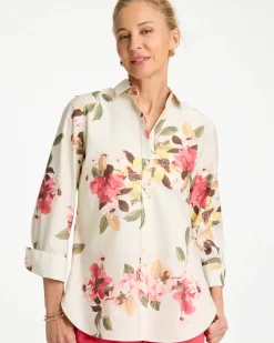 No Iron™ Printed Stretch Shirt