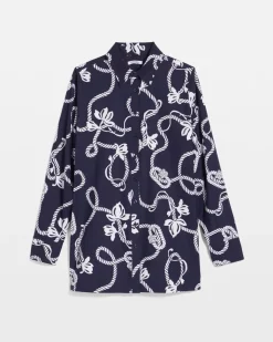 No Iron™ Rope Print Tunic
