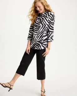 No Iron™ Stretch Animal Print Shirt