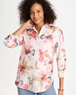 No Iron™ Stretch Croix Collage Shirt