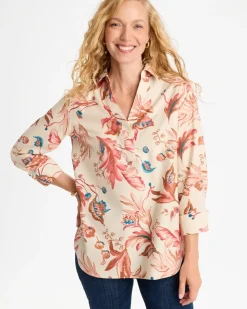 No Iron™ Stretch Desert Beauty Printed Tunic