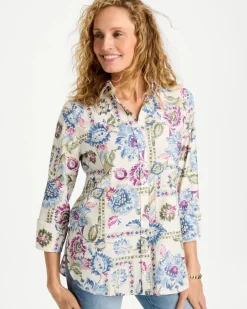 No Iron™ Stretch Jeweled Shirt