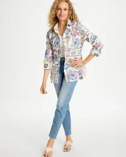 No Iron™ Stretch Jeweled Shirt
