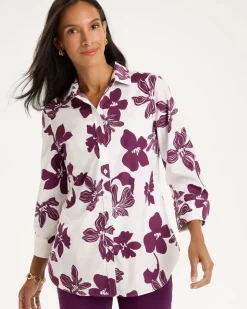 No Iron™ Stretch Kuza Carving Shirt