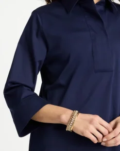 No Iron™ Stretch Popover Tunic