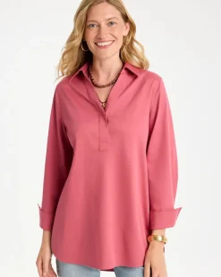 No Iron™ Stretch Popover Tunic