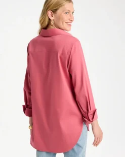 No Iron™ Stretch Popover Tunic