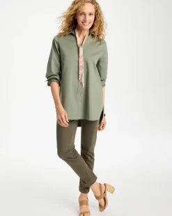 No Iron™ Stretch Popover Tunic