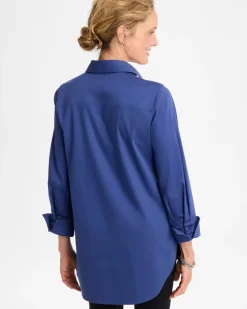No Iron™ Stretch Popover Tunic