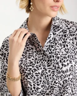 No Iron™ Stretch Printed Popover