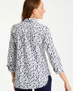 No Iron™ Stretch Printed Shirt