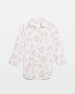No Iron™ Stretch Stamped Shirt
