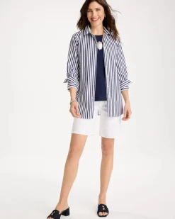 No Iron™ Stretch Striped Shirt