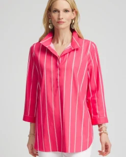 No Iron™ Stretch Stripe Tunic