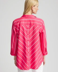 No Iron™ Stretch Stripe Tunic