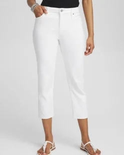 No Stain Girlfriend Cropped Jeans
