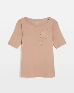 Novelty Pima Elbow Sleeve Tee