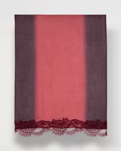 Ombre Lace Oblong Scarf