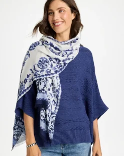 Paisley Printed Oblong Scarf