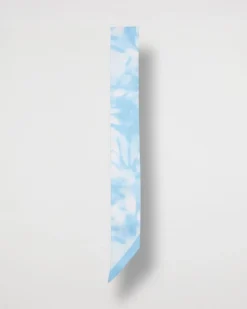 Palm Tie-Dye Skinny Scarf