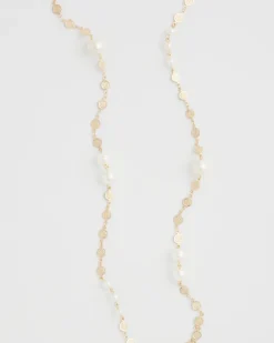Pearl and Link Necklace