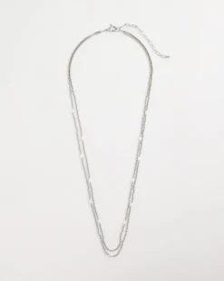 Pearlescent Bead Ball Long Necklace